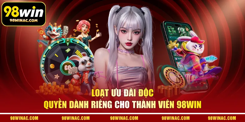 Loạt ưu đãi độc quyền dành riêng cho thành viên 98WIN 